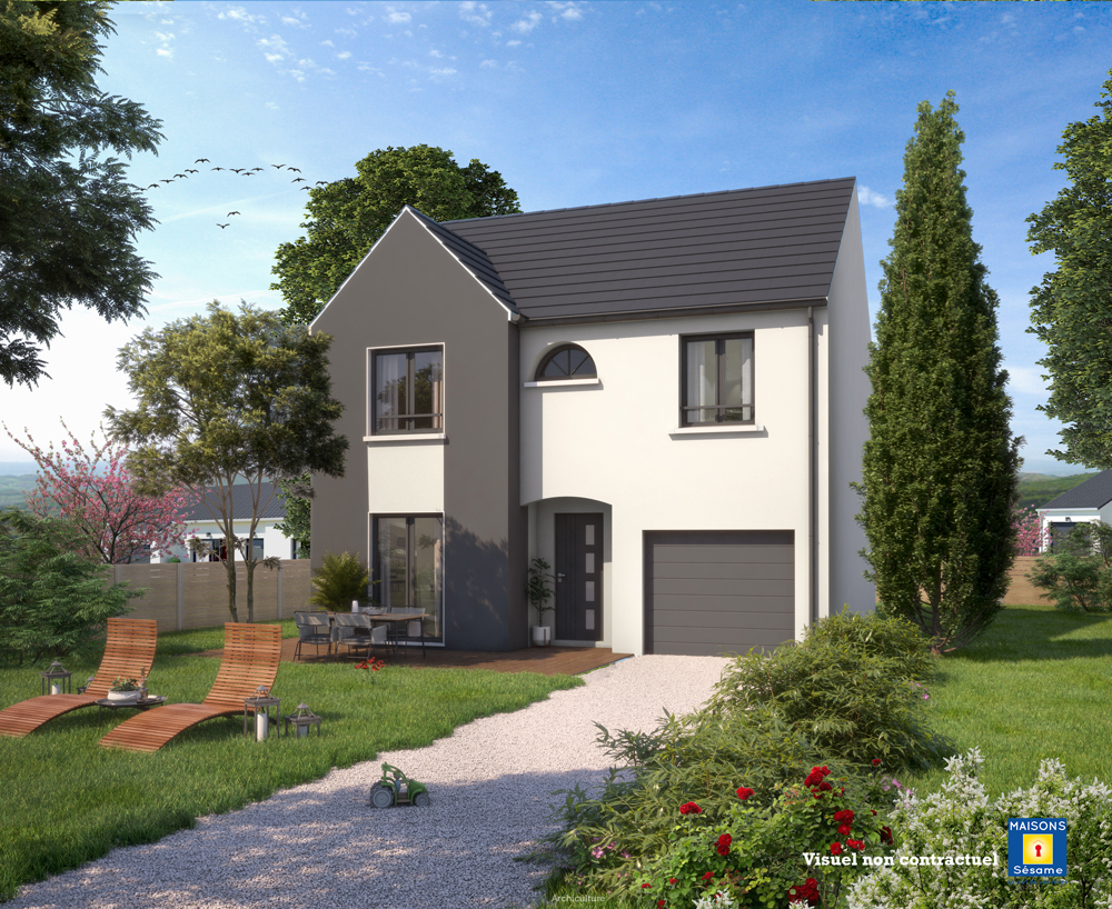 maison à construire de 77m2 disponible à Montlhéry