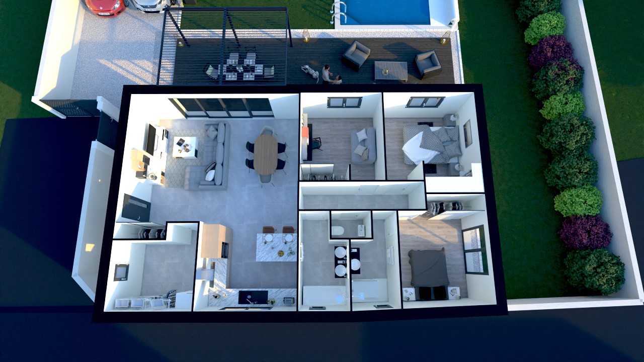 vente Terrain et Maison à construire Saint-Bonnet-de-Mure (69) 2
