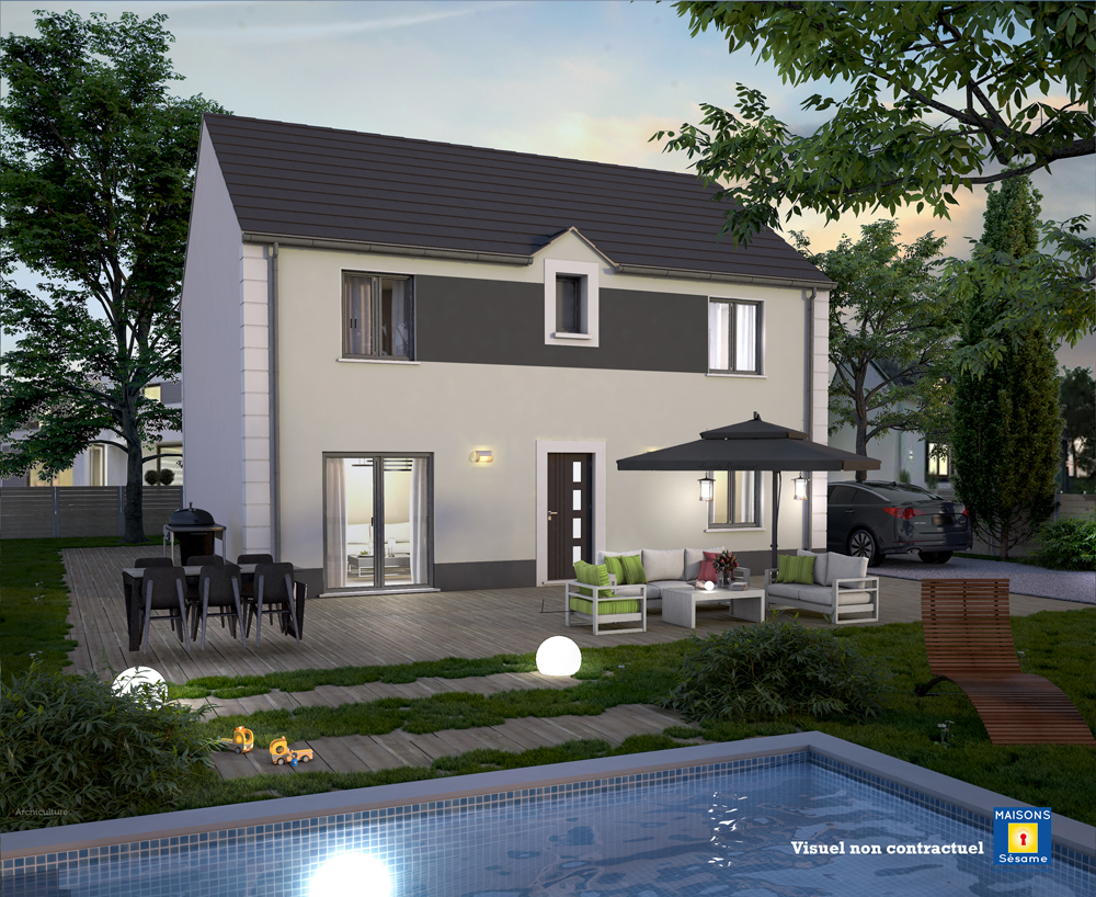 Offre de maison à construire de 97m2 en vente à Herblay