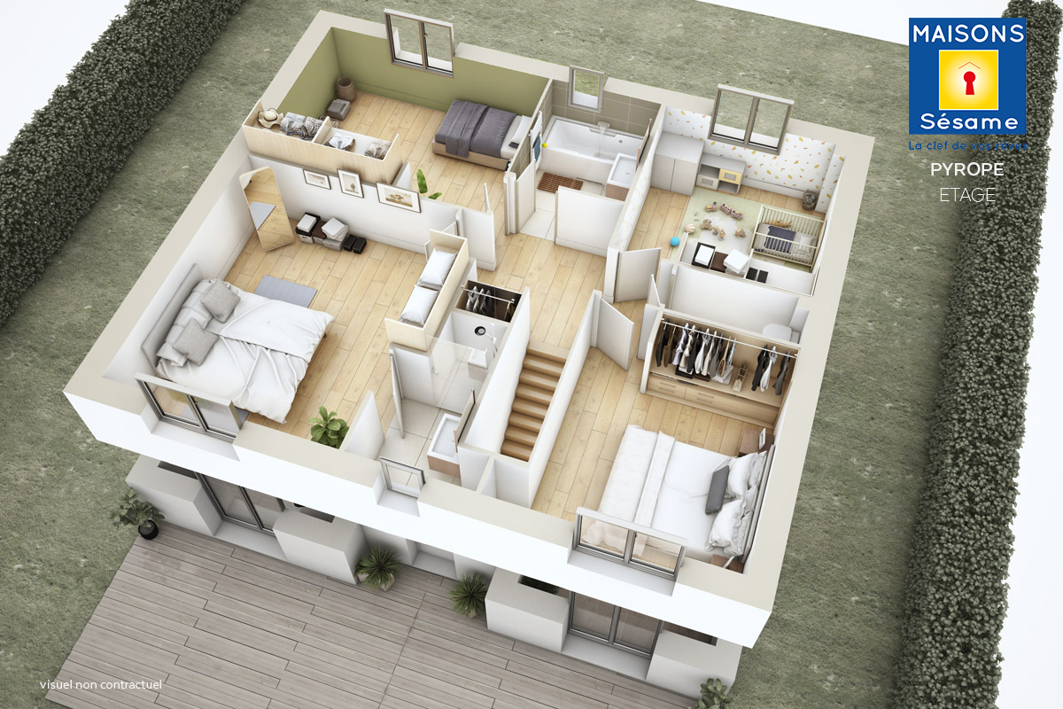 Sublime maison à construire de 132m2 en vente à Chelles