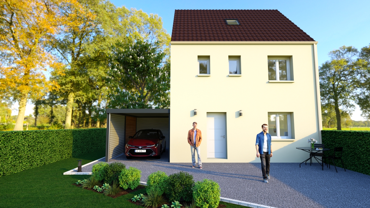 Belle maison individuelle de 90m2 disponible à Le Mériot