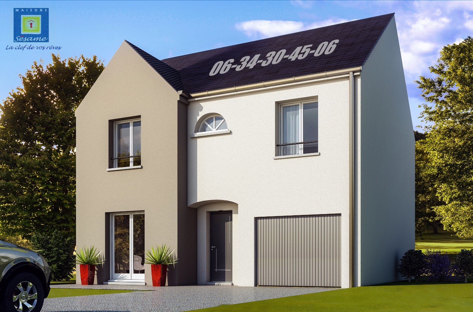 Photo maison Terrain de 292 m² + maison
