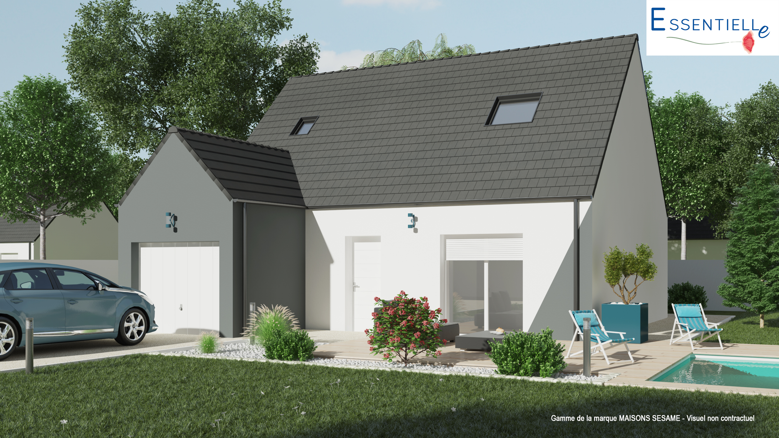 Photo maison Terrain de 211m2 m² + maison
