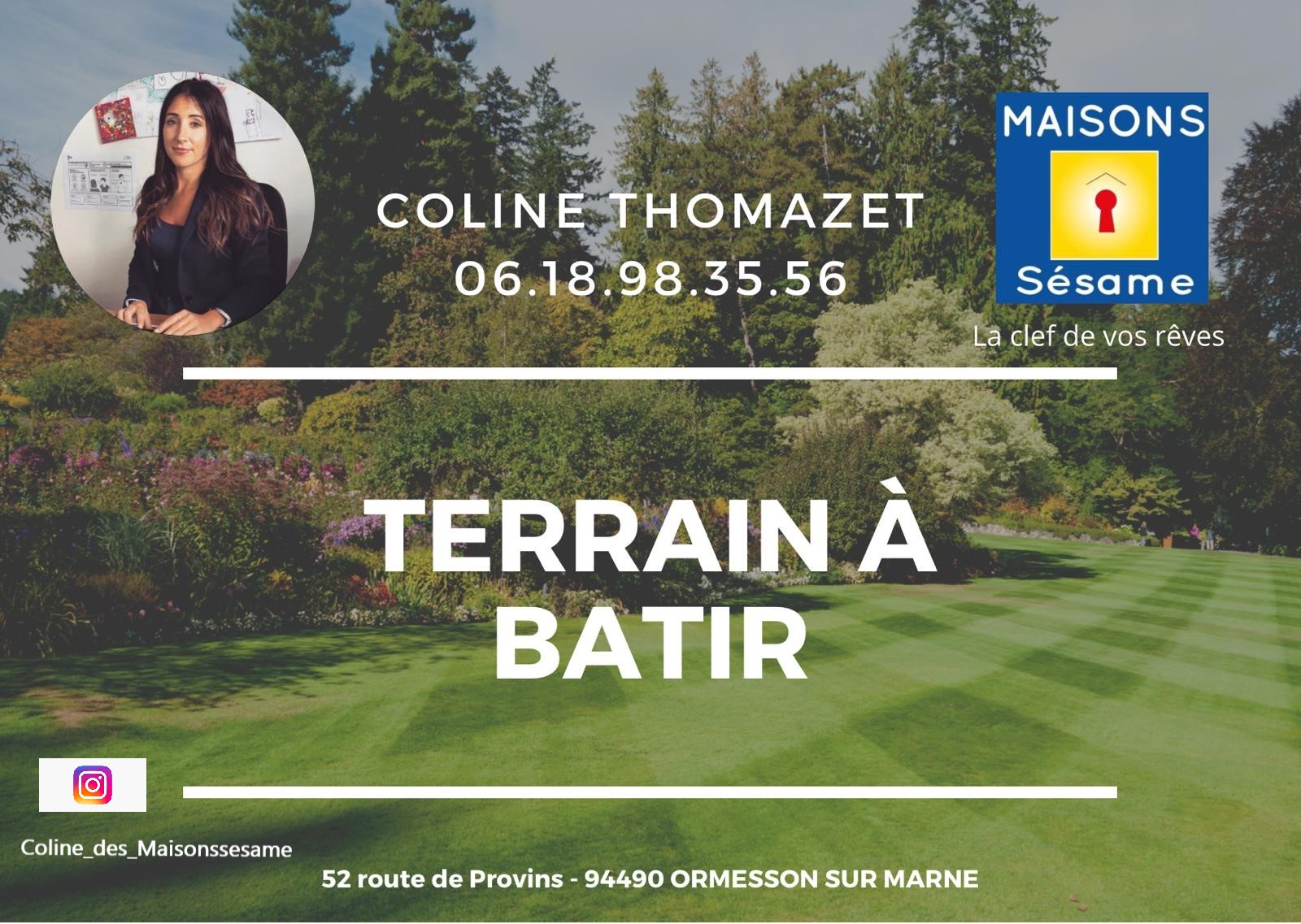 terrain à batir disponible à Pomponne