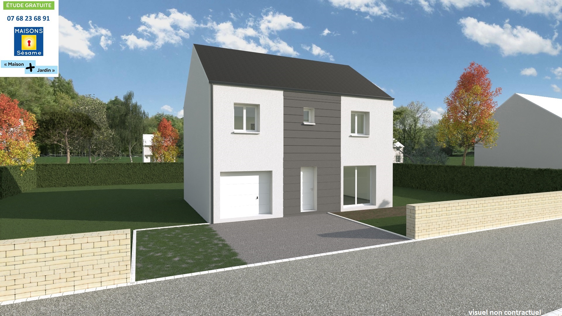 Photo maison Terrain de 210 m² + maison