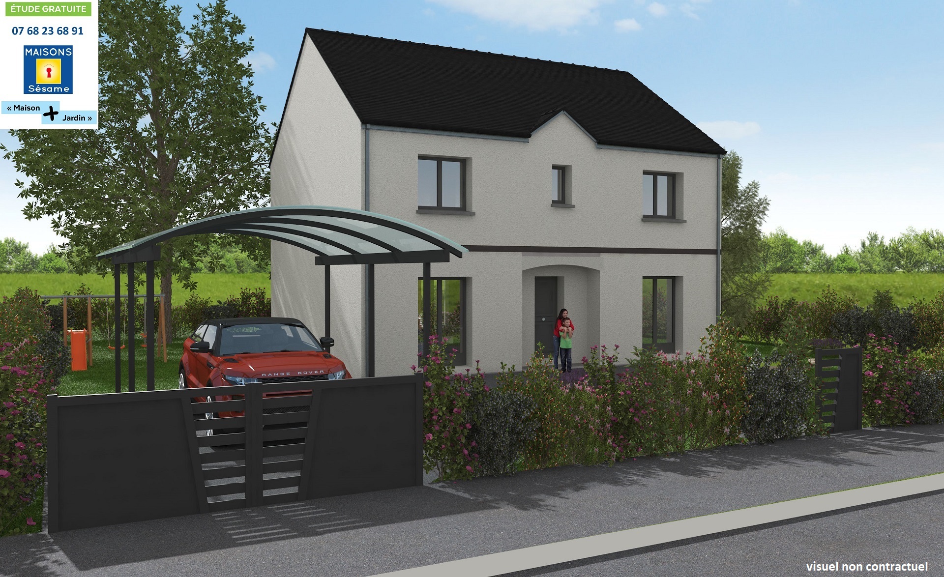 Photo maison Terrain de 340 m² + maison