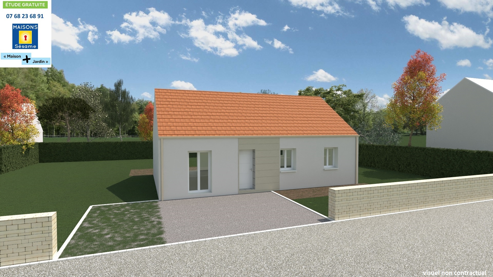 Photo maison Terrain de 381 m² + maison