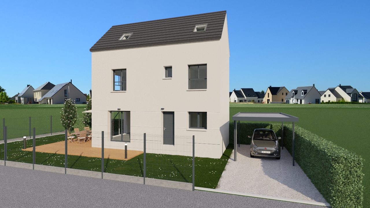 Photo maison Terrain de 200 m² + maison
