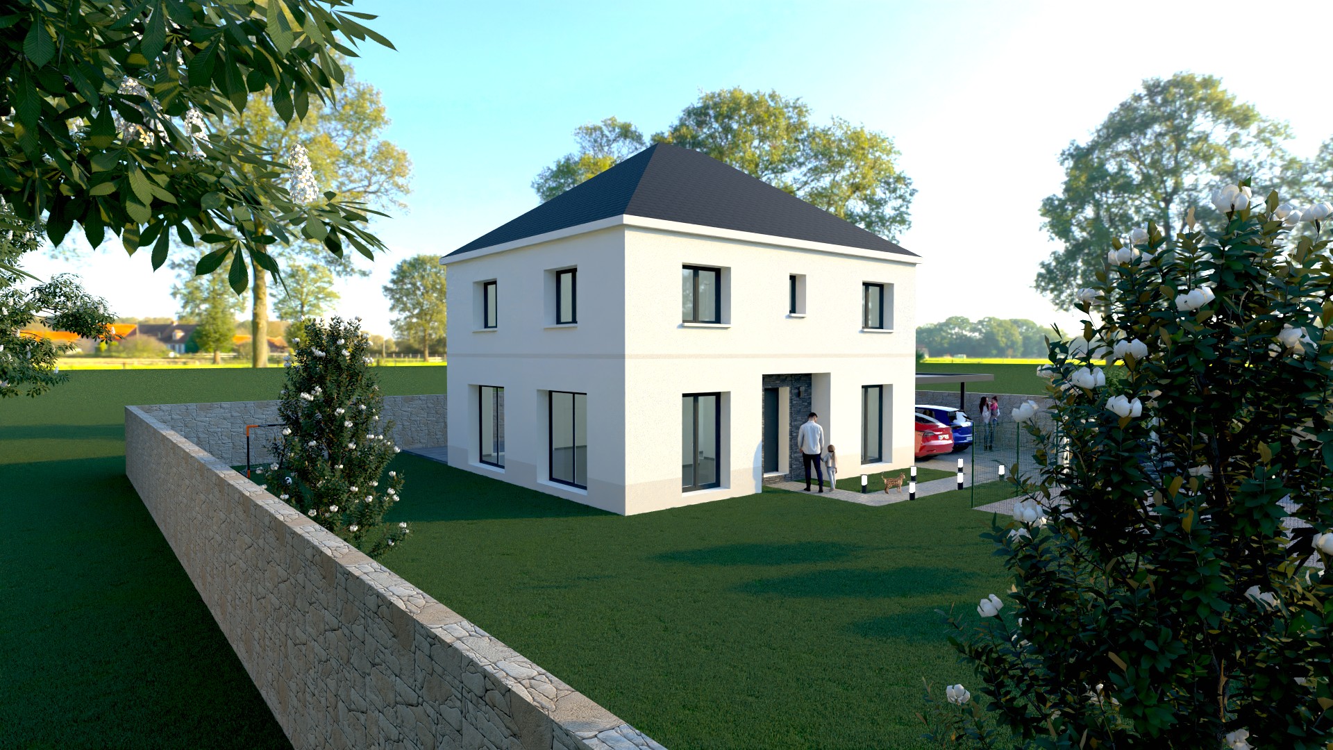 Photo maison Terrain de 500 m² + maison