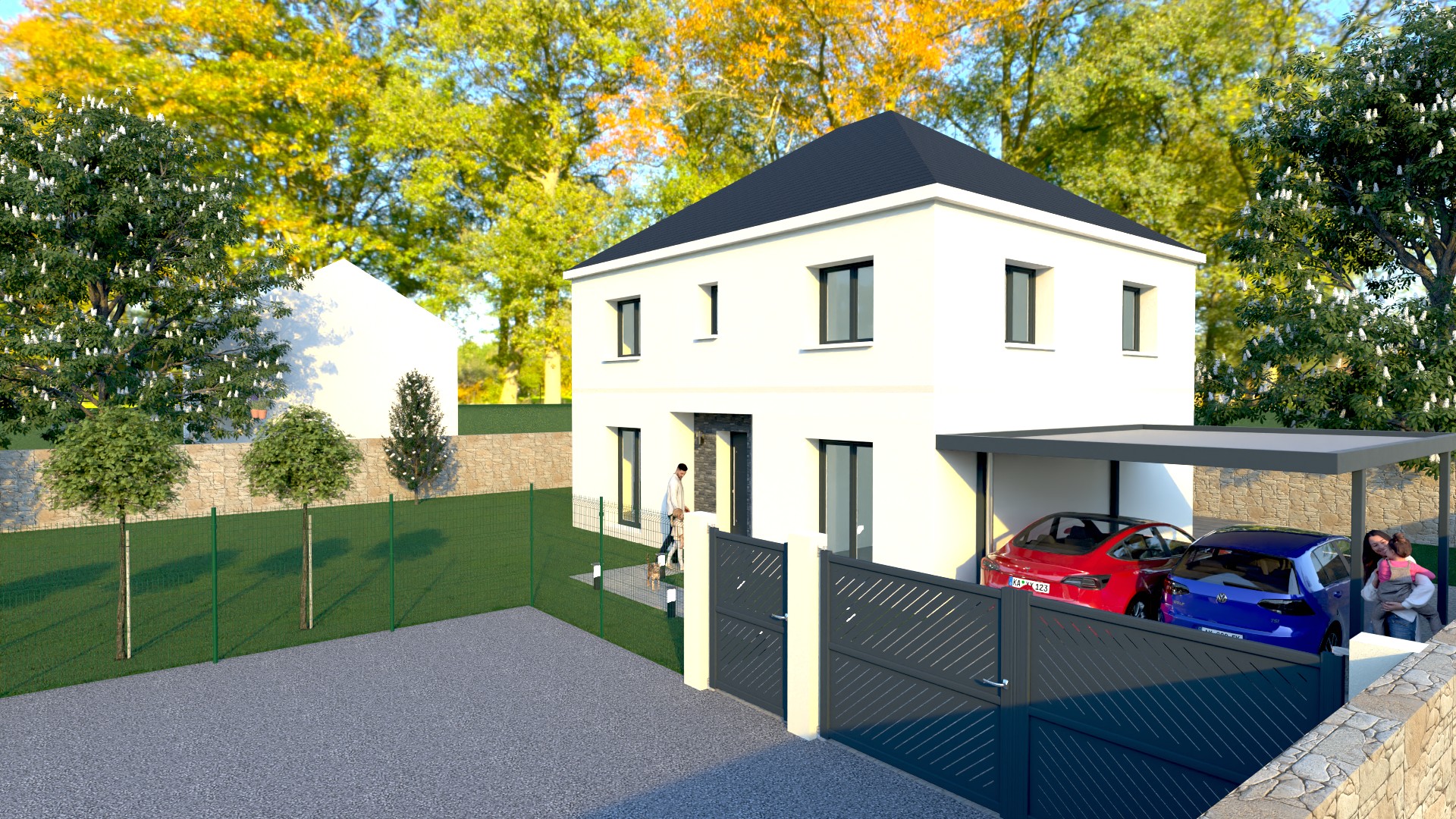 Photo maison Terrain de 500 m² + maison