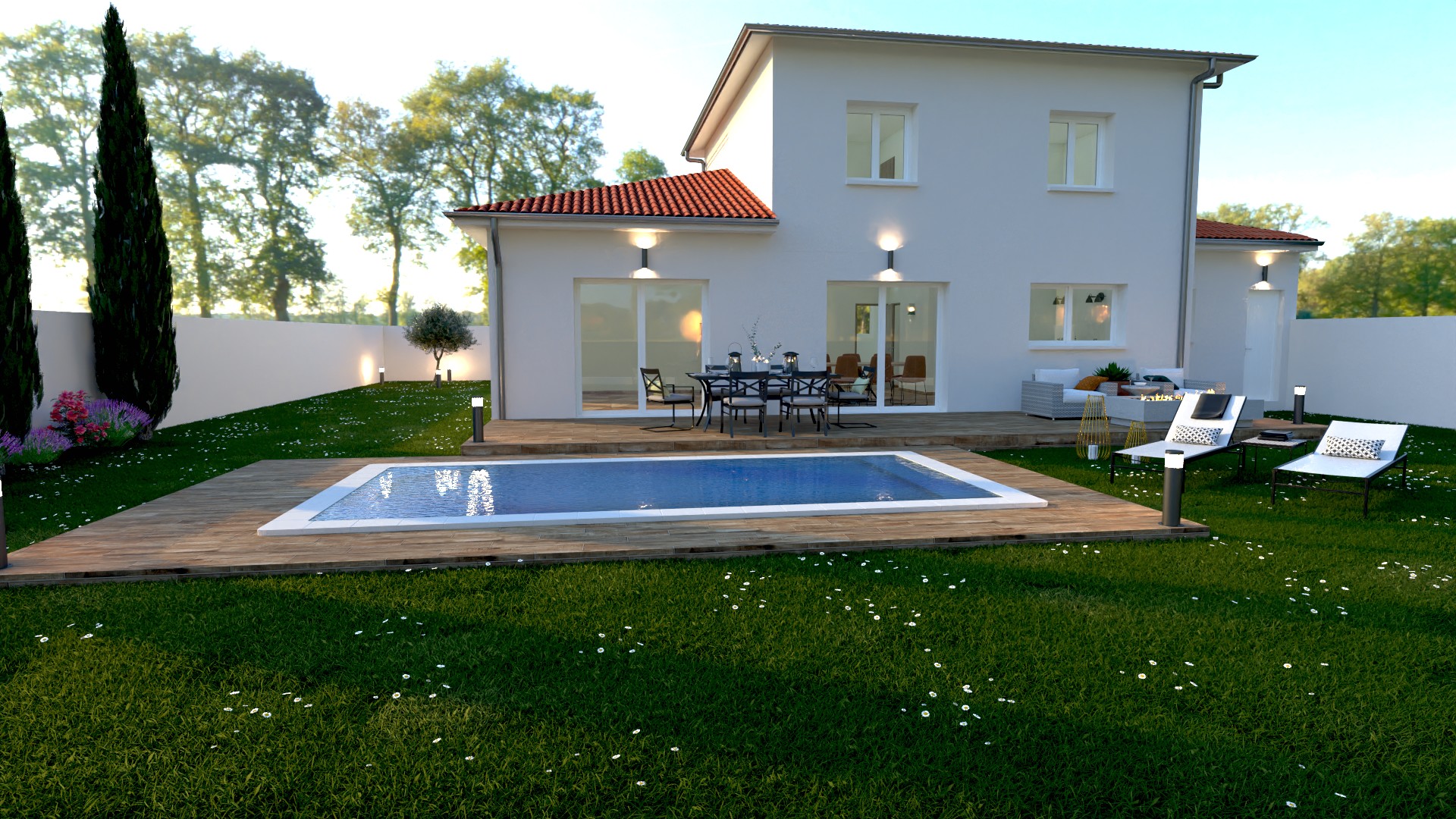 Agréable maison individuelle de 129m2 en vente à Ozan (01190)