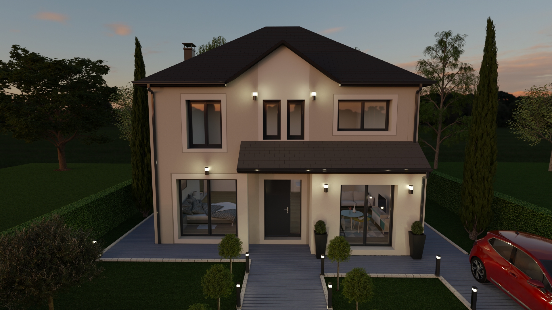 Photo maison Terrain de 300 m² + maison