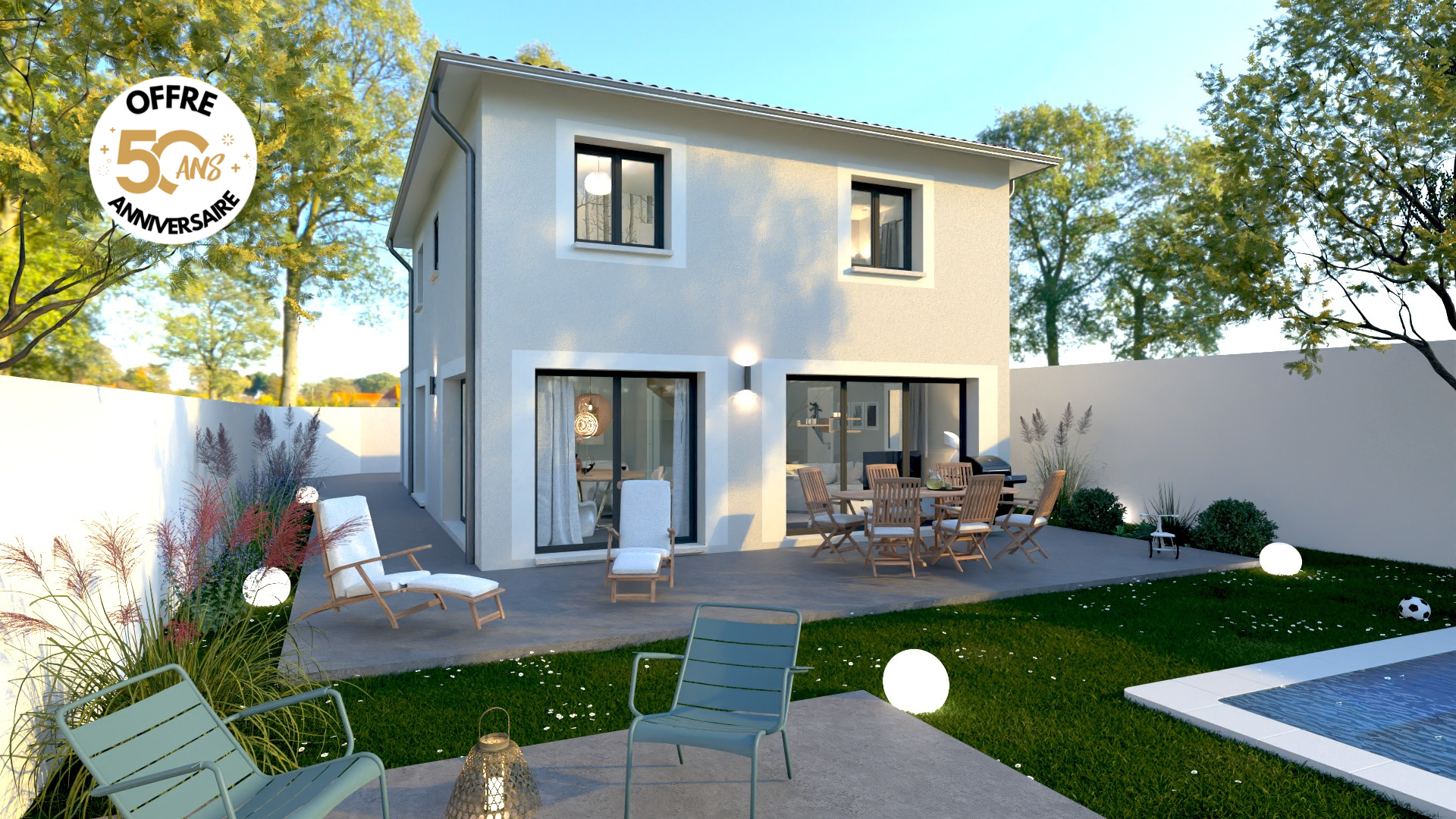 maison à construire de 110m2 à Simandres (69360)
