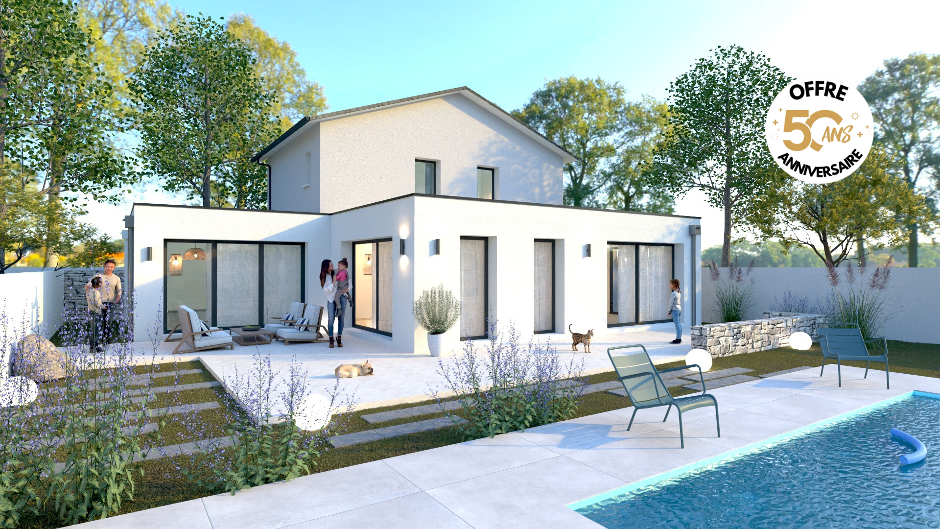 maison individuelle de 140m2 disponible à Saint-Laurent-de-Mure (69720)