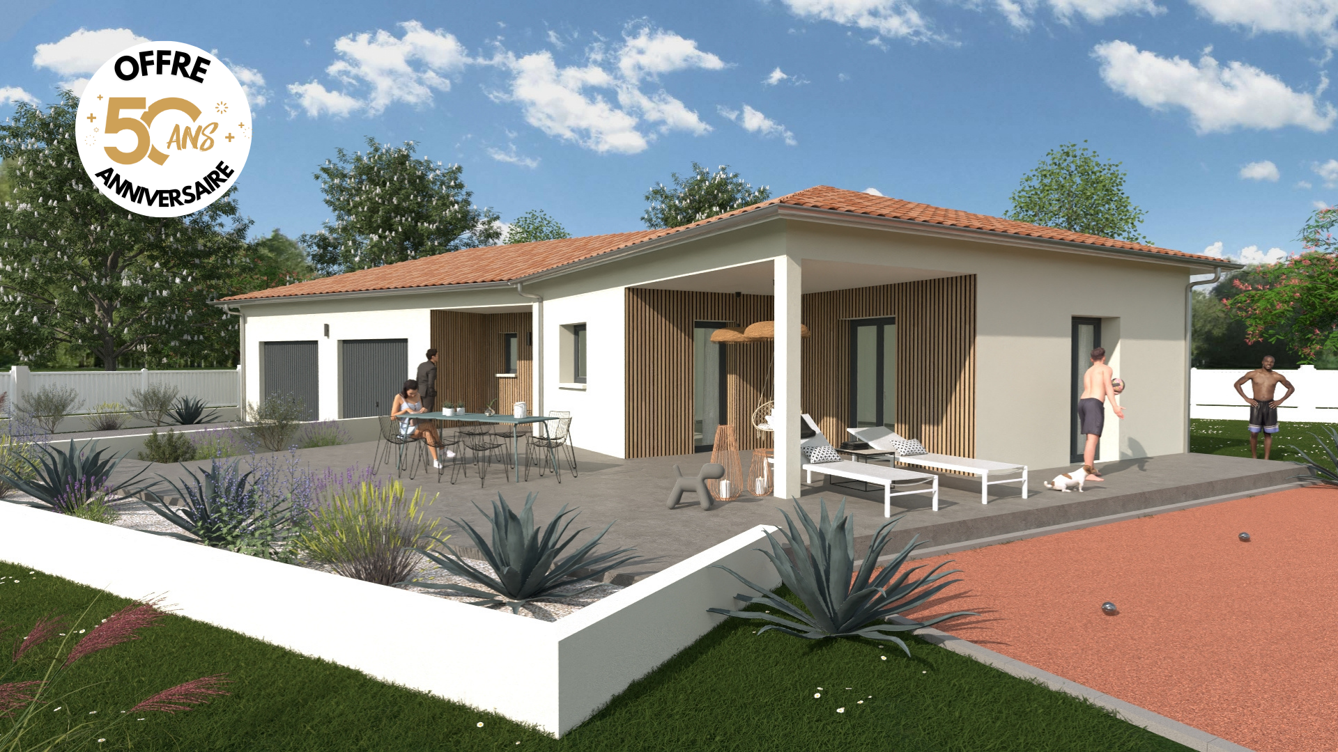 Sublime maison à construire en vente à Trept
