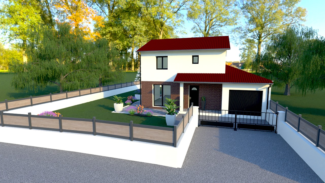 maison à construire à Virieu