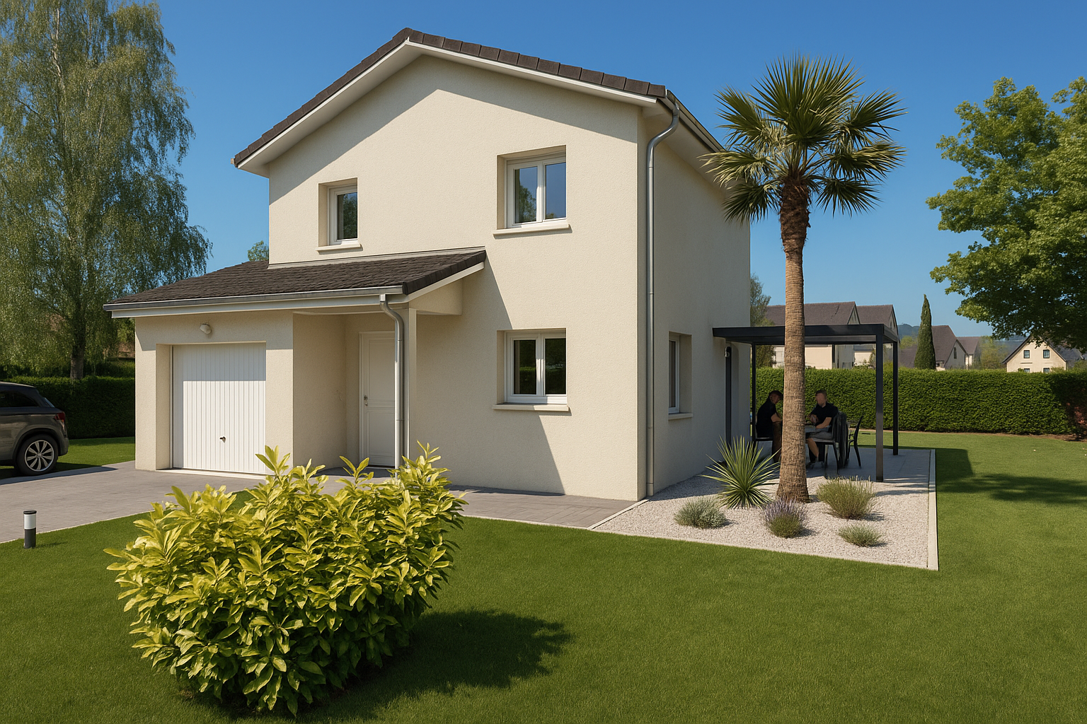 vente Terrain et Maison à construire Chozeau (38) 2