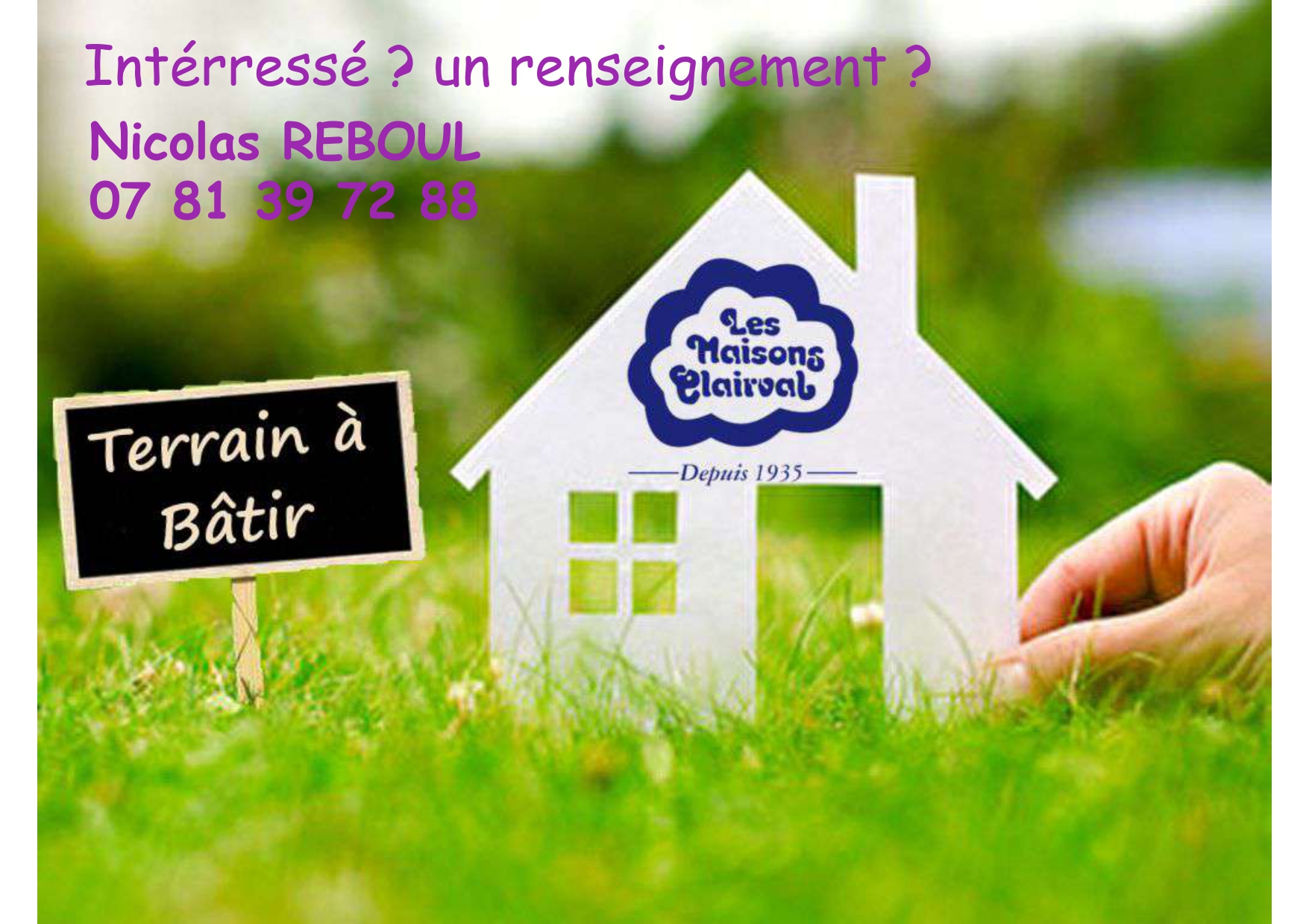 Agréable terrain à vendre viabilisé de 517m2 disponible à Gometz-la-Ville (91400)