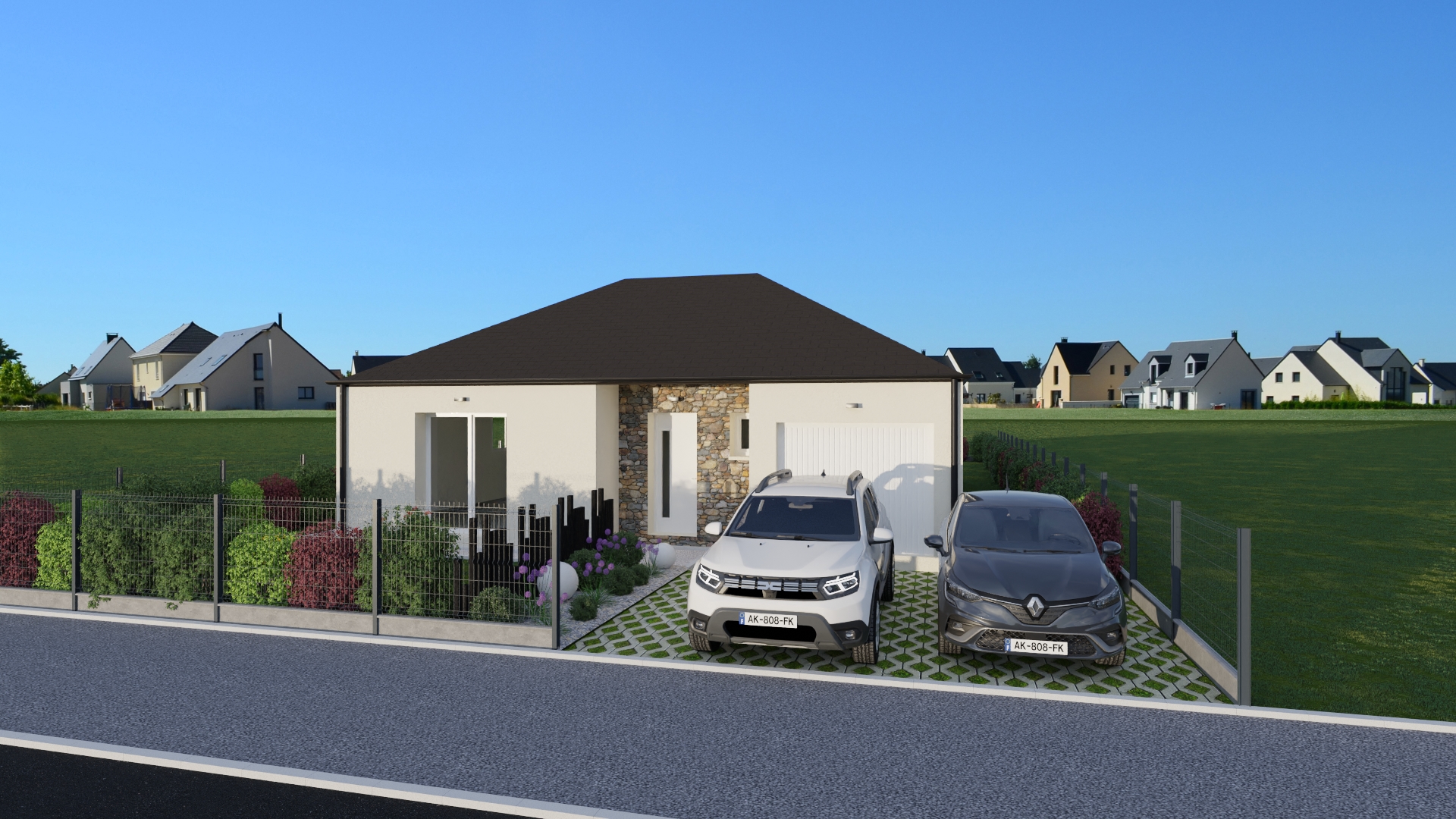 Photo maison Beau terrain superbement orienté Sud/ Sud-oue