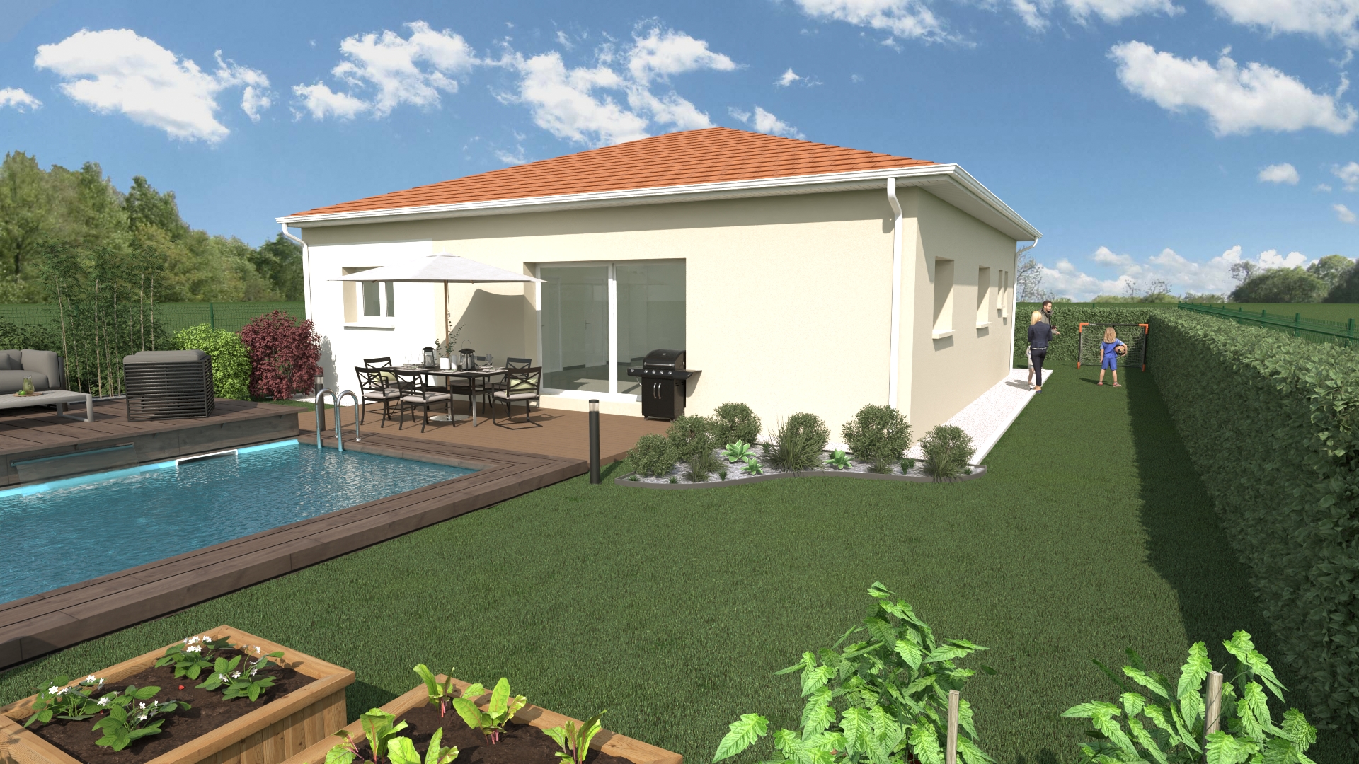 vente Terrain et Maison à construire Tignieu-Jameyzieu (38) 1