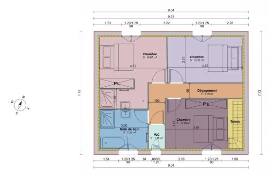 Maison individuelle 6 pièces