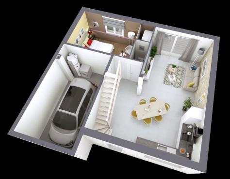 Maison individuelle 6 pièces