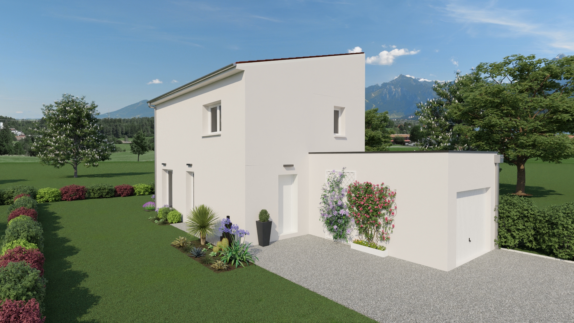 3 CHAMBRES AVEC GARAGE  -  Dispositif  PSLA - TVA réduite 5.5%  -