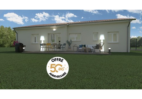 Belle maison à construire de 90m2 en vente à Sennecé-lès-Mâcon