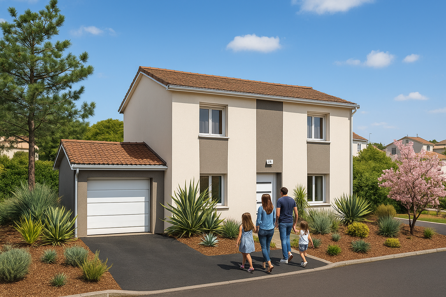 Superbe maison à construire en vente à Belleville