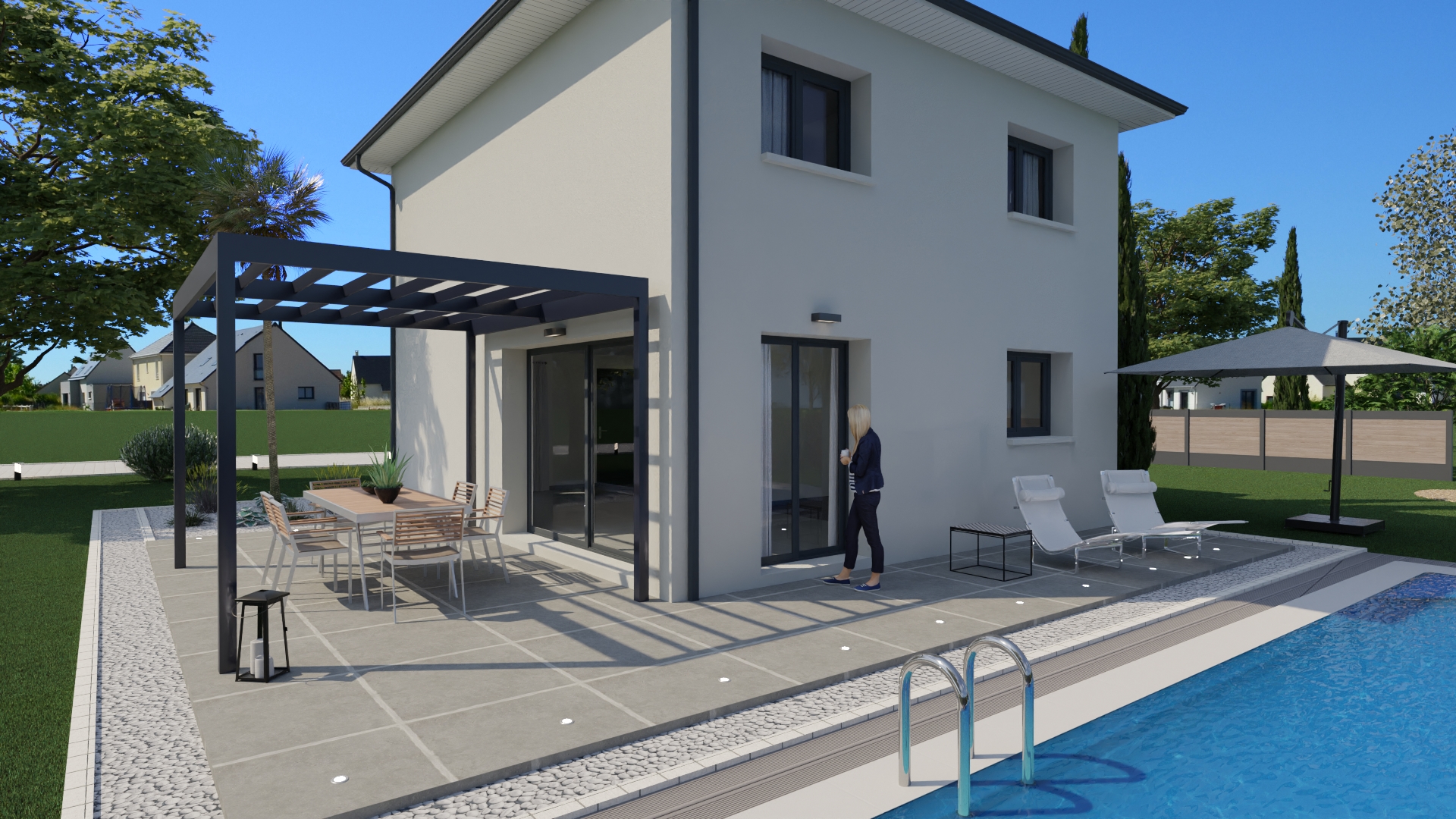 vente Terrain et Maison à construire Genas (69) 2