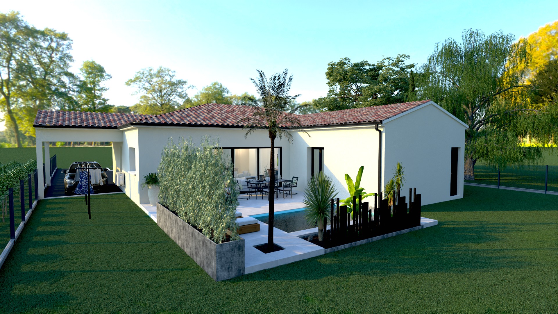 Maison 104m² — Cunac