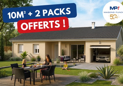 Magnifique maison à construire de 85m2 disponible à Curtafond