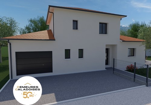 Charmante maison à construire en vente à Cordieux (01120)