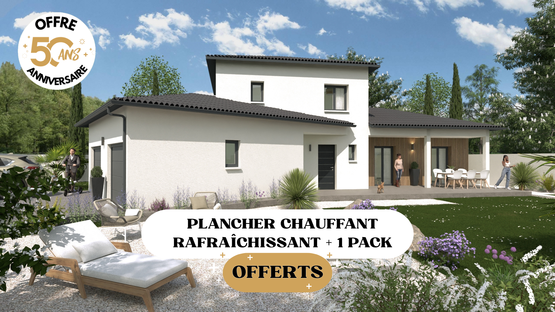 Agréable maison à construire de 150m2 à Anthon (38280)