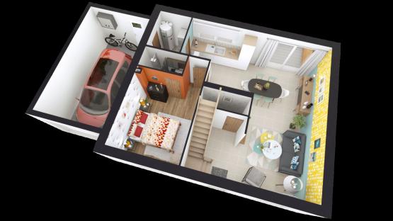 Maison individuelle 5 pièces