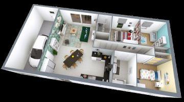 Maison individuelle 5 pièces