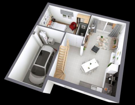 Maison individuelle 6 pièces