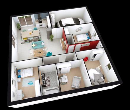 Maison individuelle 6 pièces