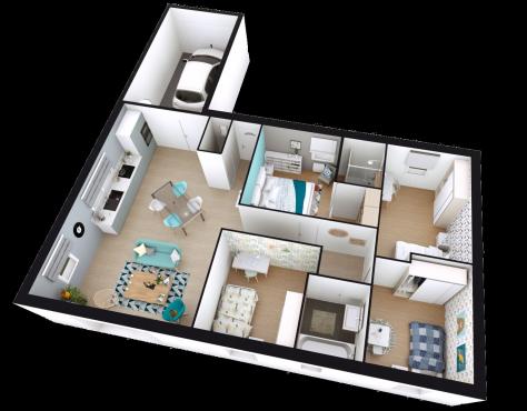 Maison individuelle 5 pièces