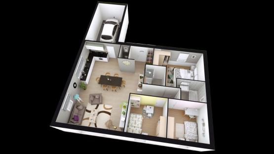 Maison individuelle 5 pièces