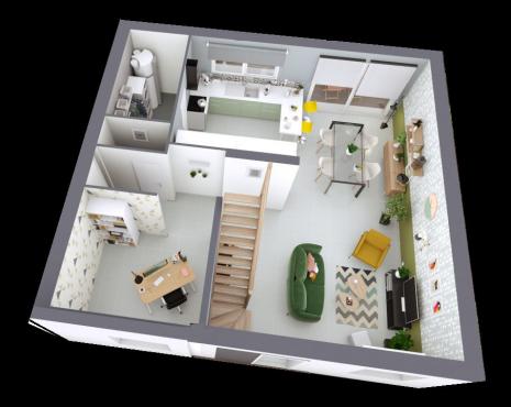 Maison individuelle 4 pièces