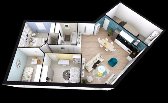 Maison individuelle 4 pièces