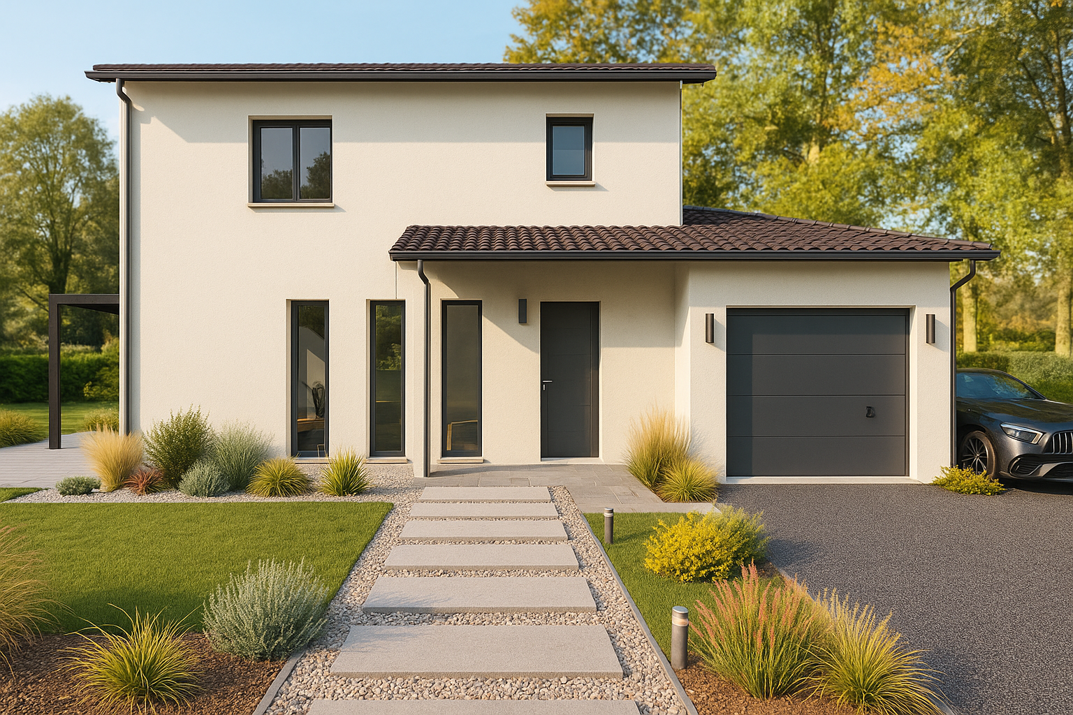 Belle maison à construire de 111m2 à Solaize