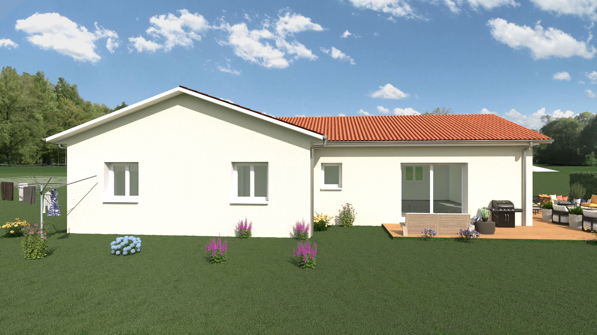 maison à construire en vente à Chalain-le-Comtal