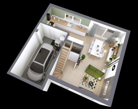 Maison individuelle 4 pièces