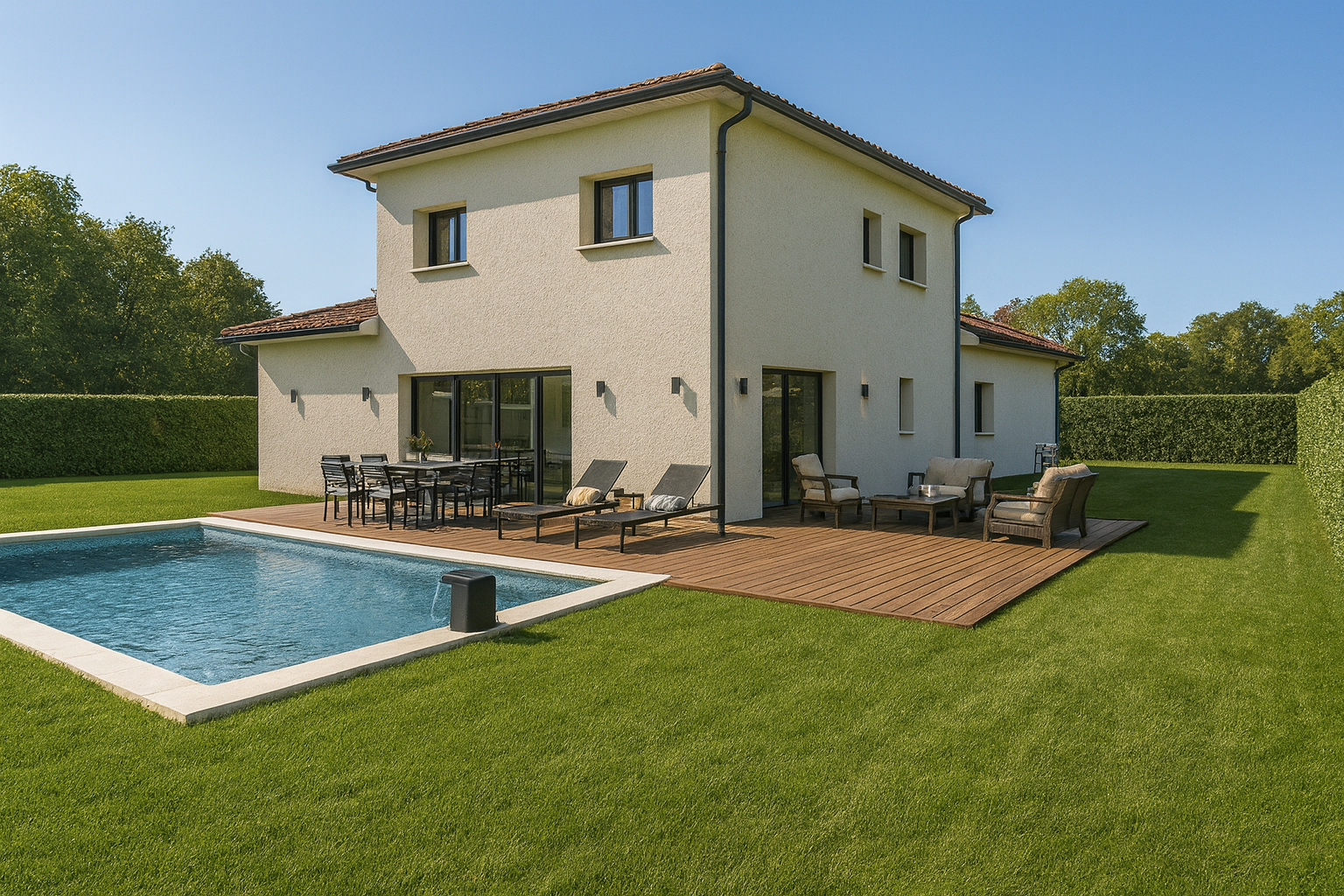 vente Terrain et Maison à construire Satolas-et-Bonce (38) 2