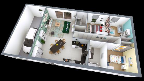 Maison individuelle 5 pièces