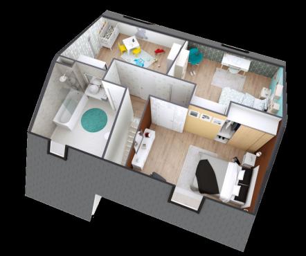 Maison individuelle 5 pièces