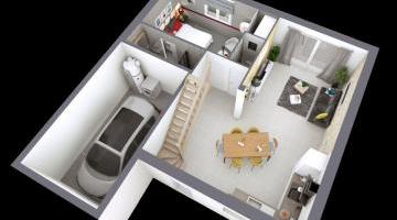 Maison individuelle 5 pièces