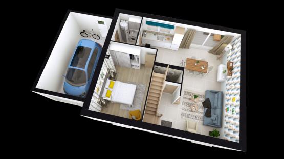 Maison individuelle 5 pièces